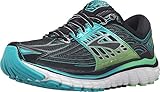 Brooks Women's Glycerin 14 Black/Viridian Green/Silver Sneaker 8.5 B (M)
