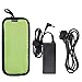 Cable Organizer Case Bag Portable Travel Computer Accessories Organizer Zipper Mesh Pouch for Laptop Mouse, Power Bank, USB, Adapter, Charger-Green