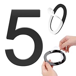 4 Inch House Numbers Self-adhesive House Number