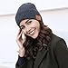 Enjoybot Bluetooth Beanie Wireless Knit Winter Hats Cap with Built-in Stereo Speakers and Microphone for Outdoor Sports Charcoal