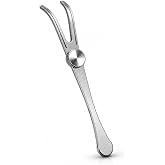 Dental Lace Stainless Steel Floss Hadle - Reusable, Refillable - Pack 1 | Reusable Stainless Steel Dental Floss Pick Handle with Refillable Design, Sustainable Clean Oral Care Solution