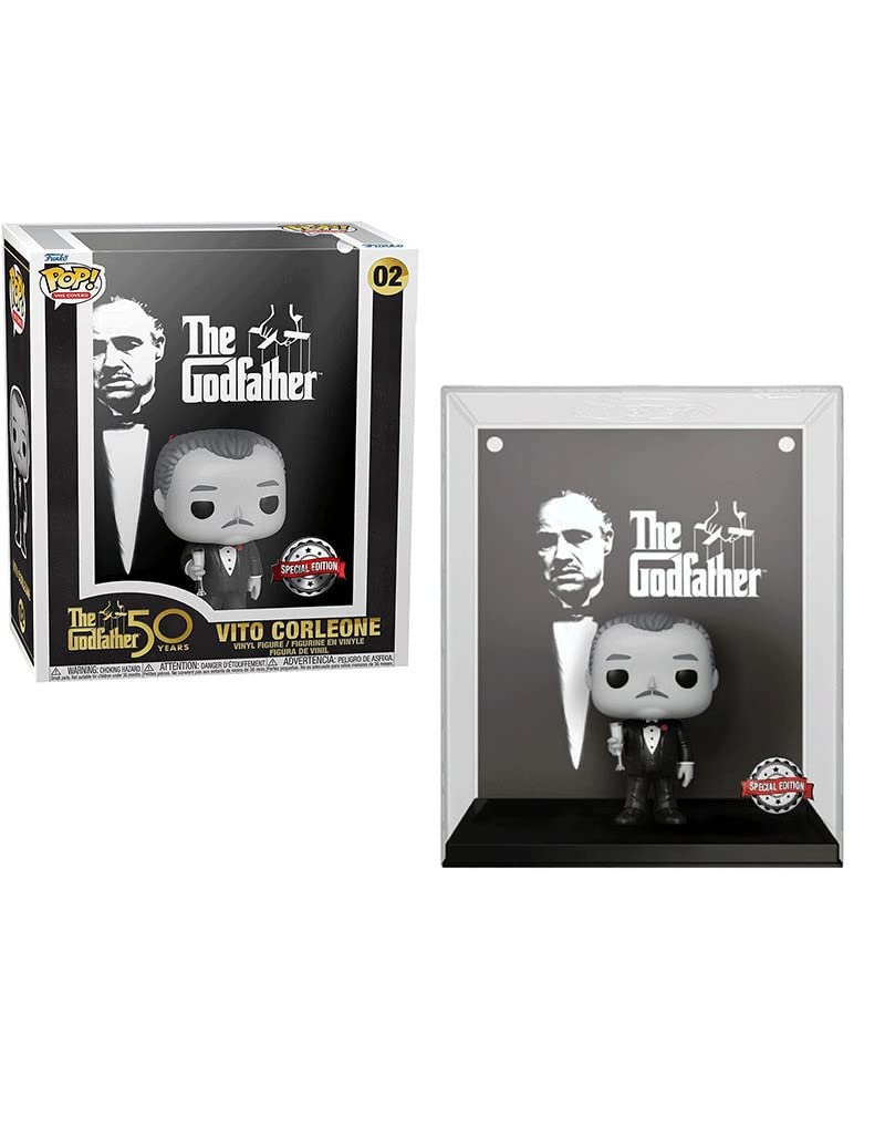 Funko The Godfather 50 Years Movie Cover Display - Vito Corleone Pop! Vinyl Collectible Figure - Limited Edition Exclusive