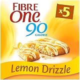 Fibre One 90 Calorie Lemon Drizzle Square Bars 5x24g