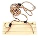 Ruby's Creations Wooden Tree Swing for Kids: Hang This Adjustable Childs Wood Swing from Your Favorite Tree Outdoors Or Hang It from The Ceiling in Your Children's Room Indoors