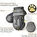 WUXIAN Waterproof Dog Shoes,Dog Outdoor Shoes, Running Shoes for Dogs,Pet Rain Boots, Labrador Husky Shoes for Medium to Large Dogs,Rugged Anti-Slip Sole and Skid-Proof-Size6
