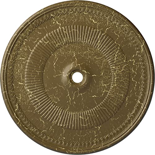 Ekena Millwork CM51NEMMC Nevio Ceiling Medallion, 51 1/8"OD x 3 5/8"ID x 1 1/2"…