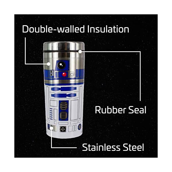 Paladone-R2-D2-Travel-Mug-Officially-Licensed-Star-Wars-Merchandise Paladone R2-D2 Travel Mug - Officially Licensed Star Wars Merchandise 450ml