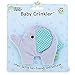 Rich Frog, Elephant Crinkler, Soft Washable Baby Crinkle Toy, Blue - 4