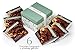 6 Chocolate Galapagos in a Holiday Gift Box / 3 with Milk Chocolate and 3 with Dark Chocolate