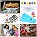 Cake Decorating Supplies Kit VIPorama 60pcs Set 1 Cake Turntable Stand 2 Icing Spatulas 24 Numbered Icing Tips 1 Cake Leveler 21 Pastry Bags 1 Cake Flower Nail and Lifter 1 Cake Pen 3 Scrapers