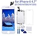 for iPhone 7 Screen Replacement White 4.7 inch, 3D Touch LCD Display & Touch Screen Digitizer Frame Assembly Set with Repair Tool Kit + Free Screen Protector