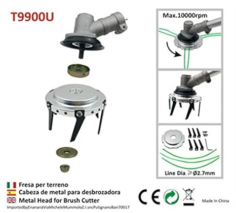 Cabezal de desbrozadora stihl