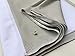32x80 inches GREY Grounding / Earthing Conductive Sleeping Fabric / Sheet. Fits TWIN / FULL / QUEEN / KING size beds in across fashion. Carbon Fibers and Polyester blend. Safe for kids/adults. Best results in Earthing! Washable, easy to use. HAND MADE IN USA!