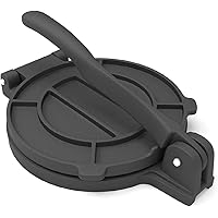 Cast Iron Tortilla Press, Heavy Duty Tortilla Maker,Flour Tortilla Press with Foldable Handle,Taco press with Some…