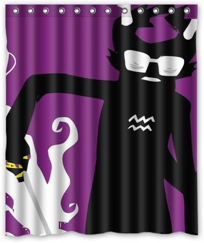 Homestuck Trolls Eridan Custom Shower Curtain 60" x 72"