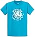 Koloa Surf Co. Circle Wave Logo Heavyweight Cotton T-Shirts in Regular, Big and Tall Sizes