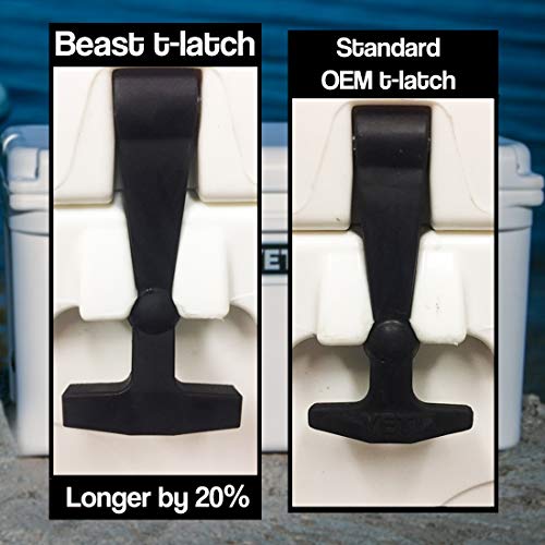 BEAST COOLER ACCESSORIES 2-Pack of Replacement Lid Latches Compatible with Yeti Hard Coolers - Large - //coolthings.us