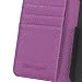 Wisdompro Wallet Case for iPhone SE 2022/2020, for iPhone 8, for iPhone 7, PU Leather Protective Folio Flip Phone Case Cover with Wrist Lanyard, Card Holder for iPhone SE 3rd Gen/2nd Gen/8/7 - Purple