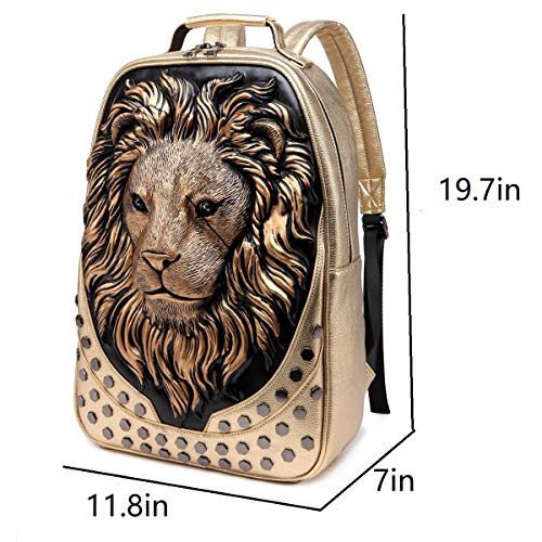 3d lion backpack
