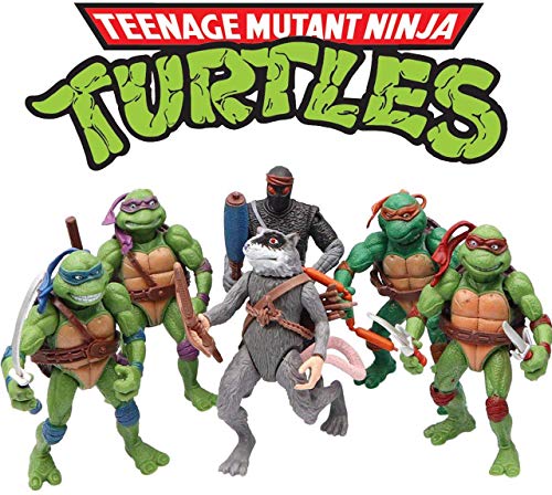 unbrand Ninja Turtles 6 PCS Set - Teenage Mutant Turtles Action Figure - Action Figures - Ninja Turtles Toy Set - Ninja Turtles Action Figures Mutant Teenage Set