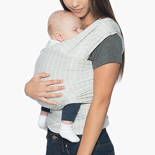 Ergobaby Aura Baby Wrap, Ergonomic, Grey Stripes