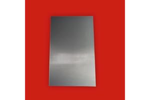 Metoro 16-Gauge x 36" x 24" Mild CRS Steel Sheet - Formable, Weldable, Magnetic, Smooth Surface - Industrial-Grade Metal Plate for DIY Projects, Fabrication, and More. (1, .060 X 36 X 24)