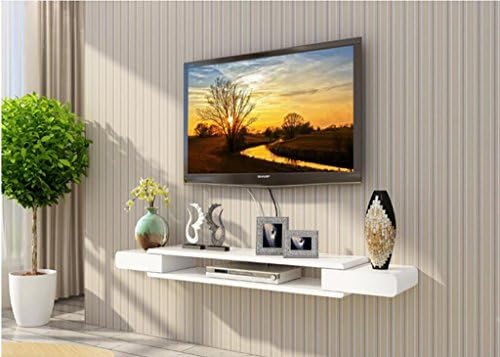 cdbl-Wall shelf TV Cabinet Set - Top Box Shelves Living Room TV Wall Background Wall Hanging Bedroom Partitions Wall Decoration Shelf ( Color : 1* )
