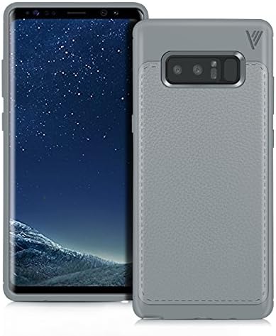 Galaxy Note 8 Case,[Perfect Fit] Samsung Galaxy Note 8 Case Anti-Slip Matte Pattern Soft TPU Excellent Grip Thin Protective Case Covers for Samsung Galaxy Note 8 2017 (Grey)