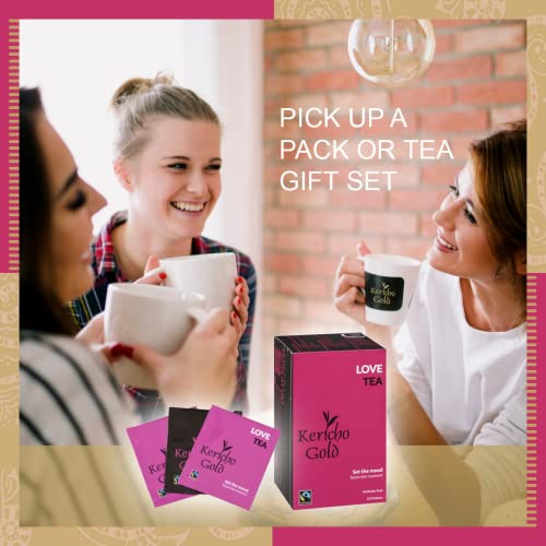 Kericho Gold Love Tea Bags Black Tea Base Flavorful Taste