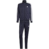 adidas Men's Basic 3-Stripes Tricot Track Suit