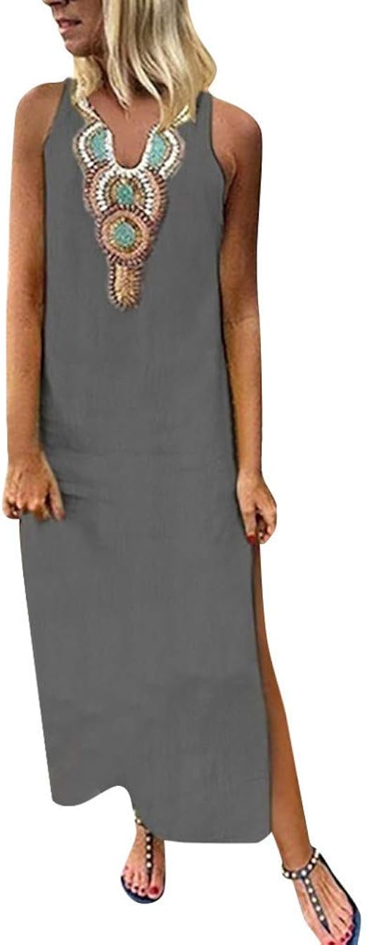 Summer Beach Dress Swimsuit Cover Up Plus Size Cover Up Women's Print