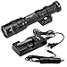 SureFire M600DF Dual Fuel Scout LED WML Weapon Mounted Light with Z68 Switch and Thumbscrew Mount 1500 Lumens