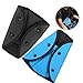 Seatbelt Adjuster, Shoulder Neck Strap Safety Protector Positioner Locking Clip, Comfort Universal Vehicle Car Seat Belt Covers for Adult Kids Toddler.