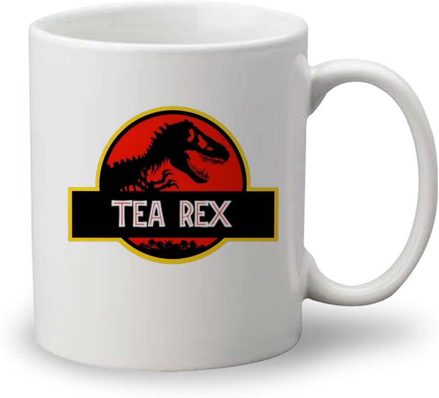 Tea rex dinosaur Custom Mug Coffee and Tea
