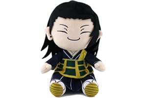 LUNK Geto Suguru Soft Figure JJK Geto Suguru Figurine Stuffed Anime Plush Pillow Cushion for Hug Cuddle Home Sofa Decoration 