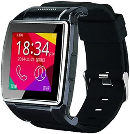 TOPSDA Hiwatch II Wearable Smart Watch Phone Android 2.0M Camera Media Control Activity Tracker (Black)