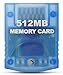 Gamecube Memory Card, VOYEE 512M Memory Card for Nintendo Gamecube & Wii Console - Blue
