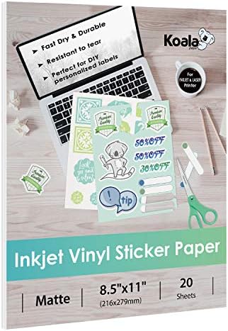 vinyl sticker paper waterproof