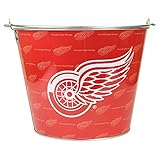 NHL Full Color Aluminum Beer Bucket (holds 5+ beers and ice) (Detroit Red Wings)