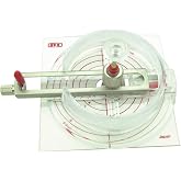 NT Cutter Circle Cutter, 3/4" to 6-3/4" Diameter (iC-1500P) | Leaves no pin trace, 1 Circle Cutter
