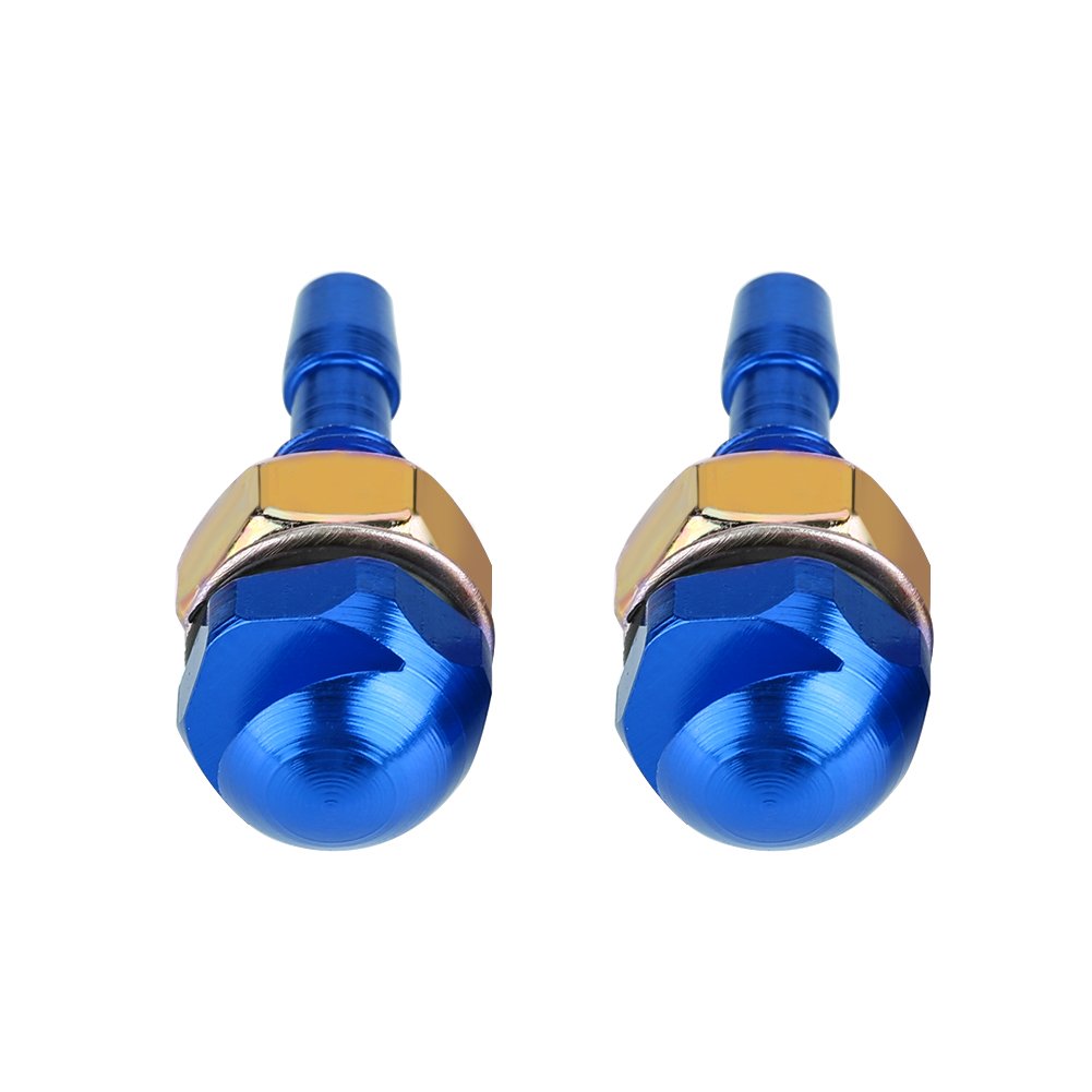 2pcs Windshield Nozzle Washer Nozzle, Keenso Car Auto Windshield Wiper Spray Jet Nozzle Replacement Kit(Blue) custom windshield sprayer nozzle