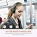 Active Noise Cancelling Bluetooth Headphones New Bee 70H Playtime ANC Wireless Headphones w/Mic Siri Voice Control Hi-Fi Stero Deep Bass for Travel Work TV Phone (Black)