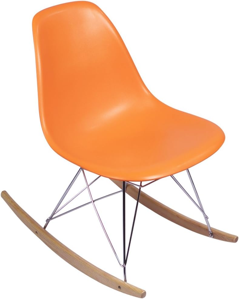 Eames Rocking Chair Orange Replica