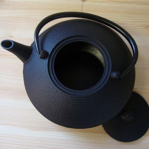 OIGEN及源鋳造盛栄堂 鉄瓶平形糸目