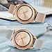 Acestar Compatible Galaxy Watch (42mm) Bands, Rose Gold Sets, 20mm Stainless Steel Band + Mesh Strap Replacement Metal Band Bracelet Sets, Compatible Samsung Galaxy Watch 42mm, 2-Pack, Rose Gold