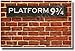 Platform 9-3/4 - NEW Hogwarts Express Harry Potter Humor Poster