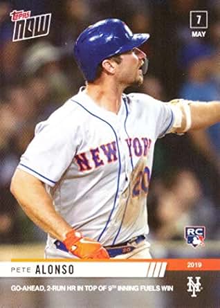 Peter Alonso Rookie Card - Peter Alonso baseball card (New York Mets