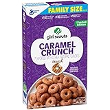Girl Scouts Cereal, Caramel Crunch, 18.5 Ounce