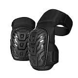 Professional Knee Pads for Work - Heavy Duty Foam Padding Kneepads for Construction, Gardening, Flooring with Comfortable Gel Cushion to Save Your Knees