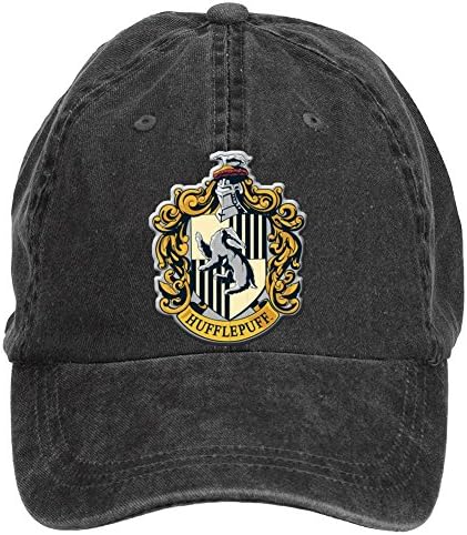 Gaojidian Harry Potter Hufflepuff Cotton Six-panel Baseball Cap Hats Unisex